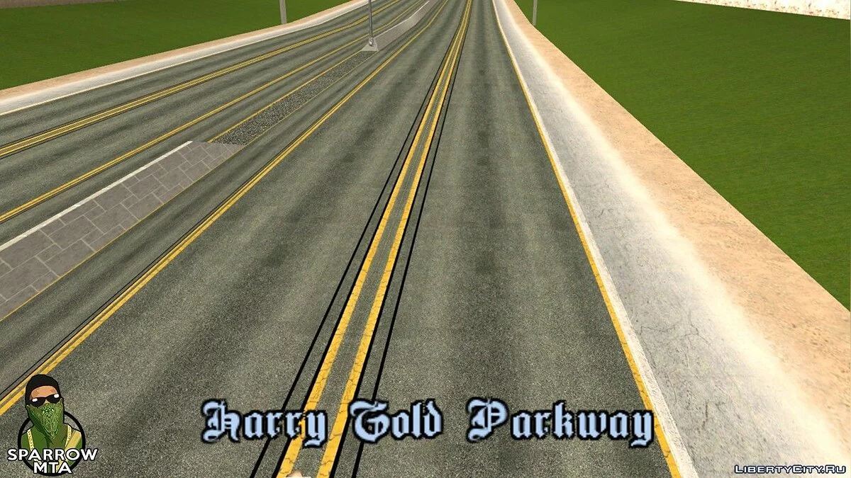 HD текстуры для дорог / GTA San Andreas (iOS, Android)