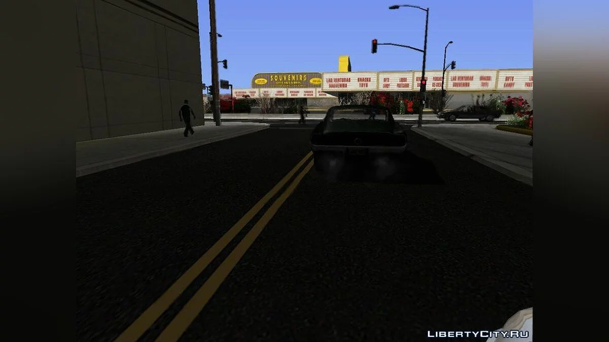 New Roads in Las Venturas (V Styled) v1.0 - Новые дороги в Лас-Вентурас  / GTA San Andreas (iOS, Android)