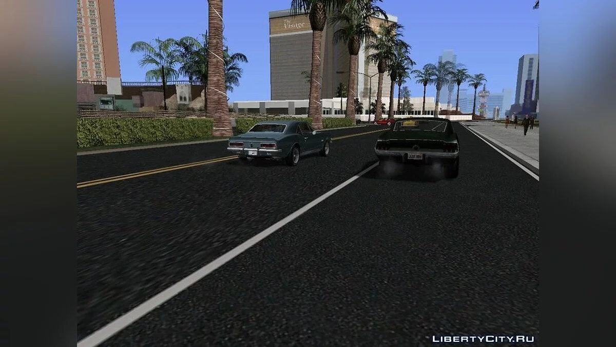 New Roads in Las Venturas (V Styled) v1.0 - Новые дороги в Лас-Вентурас  / GTA San Andreas (iOS, Android)