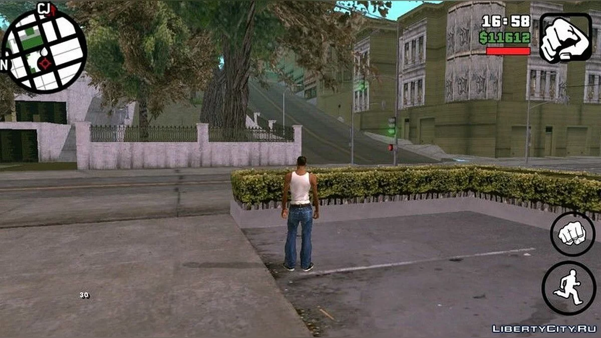 Ультра HD разрешение текстур / GTA San Andreas (iOS, Android)