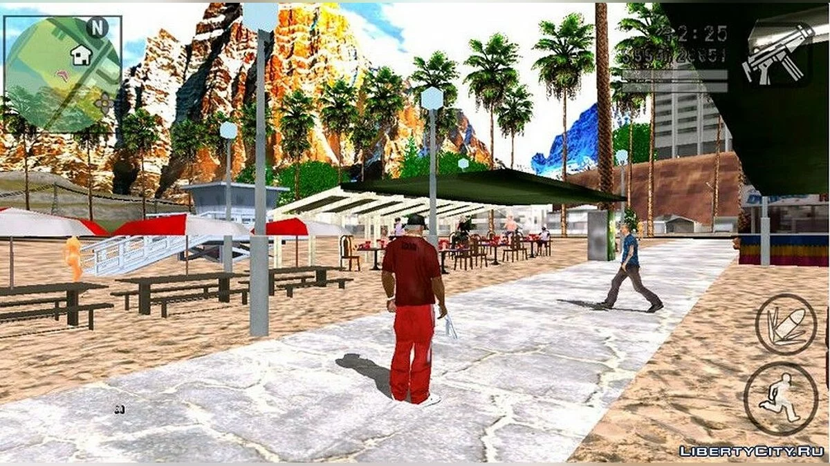 HD текстуры для пляжей Санта Мария и Верона бич / GTA San Andreas (iOS, Android)