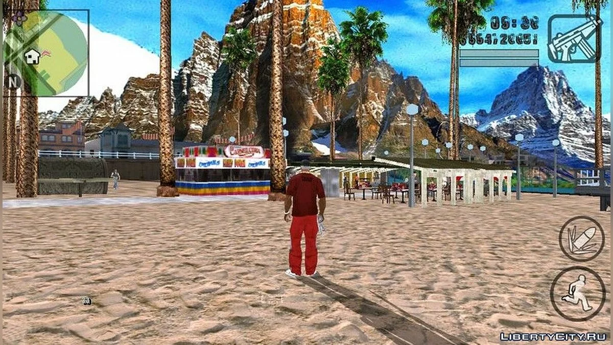 HD текстуры для пляжей Санта Мария и Верона бич / GTA San Andreas (iOS, Android)