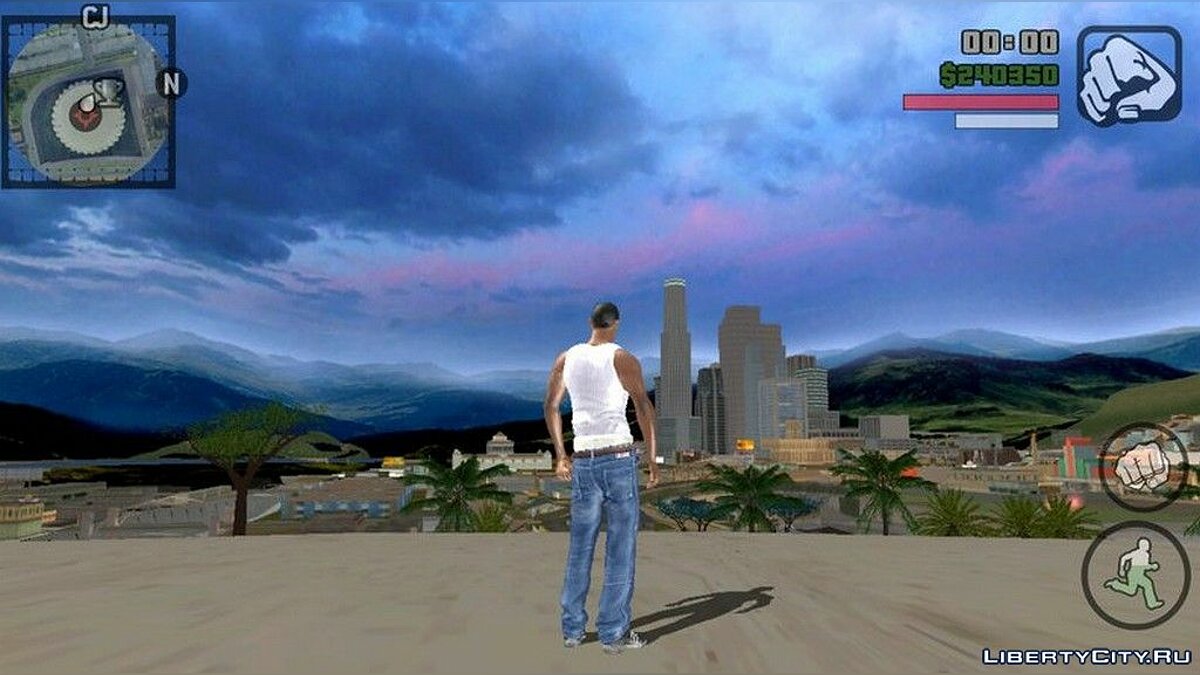 Скачать Небо в HD качестве для GTA San Andreas (iOS, Android)