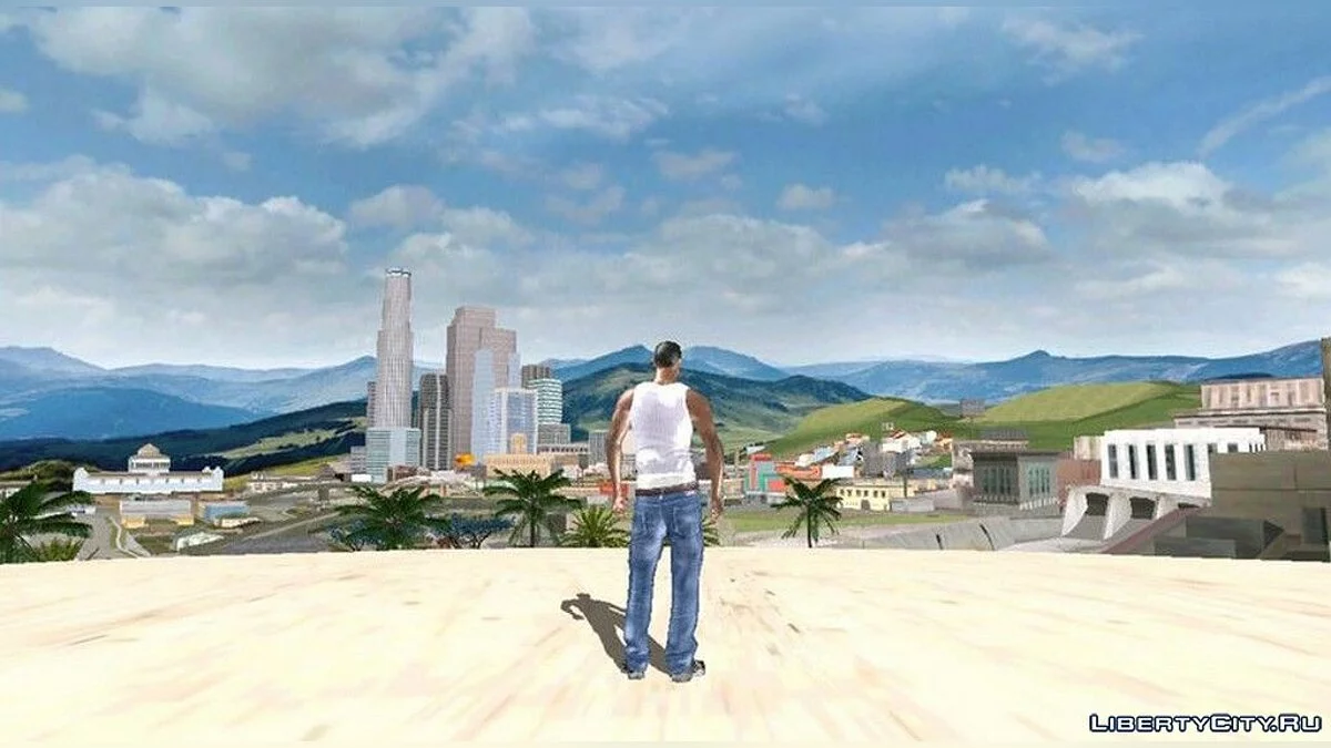 Небо в HD качестве / GTA San Andreas (iOS, Android)