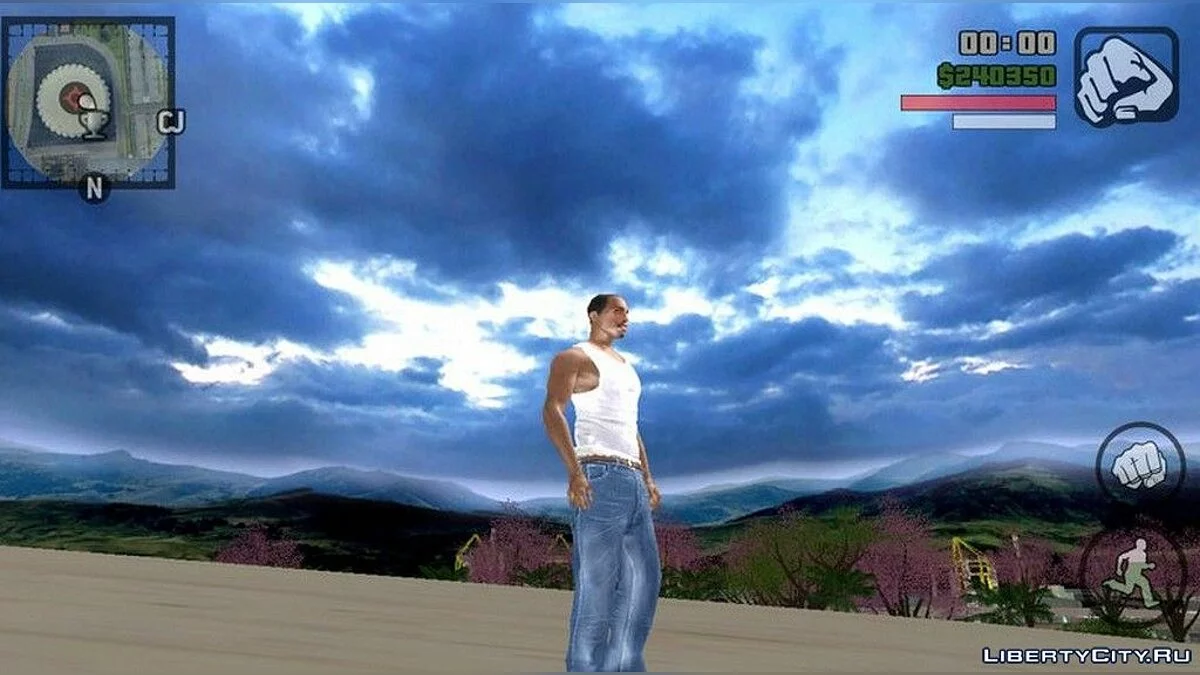 Небо в HD качестве / GTA San Andreas (iOS, Android)