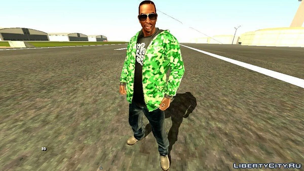 CJ в HD качестве / GTA San Andreas (iOS, Android)