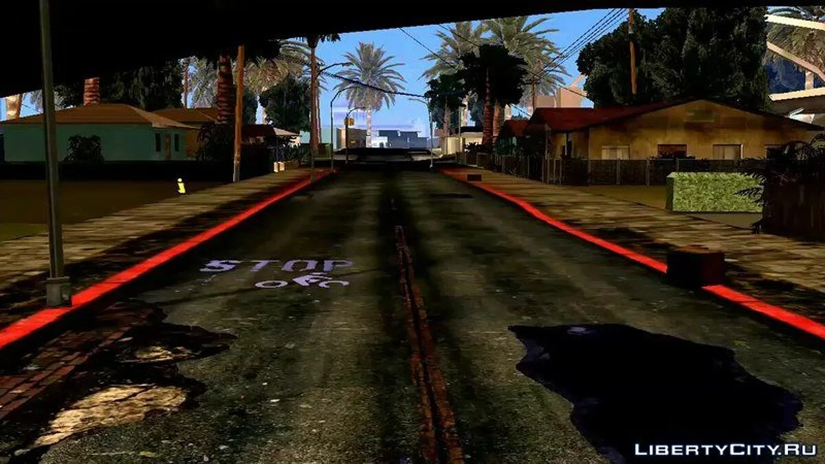 HD дороги для Grove Street / GTA San Andreas (iOS, Android)