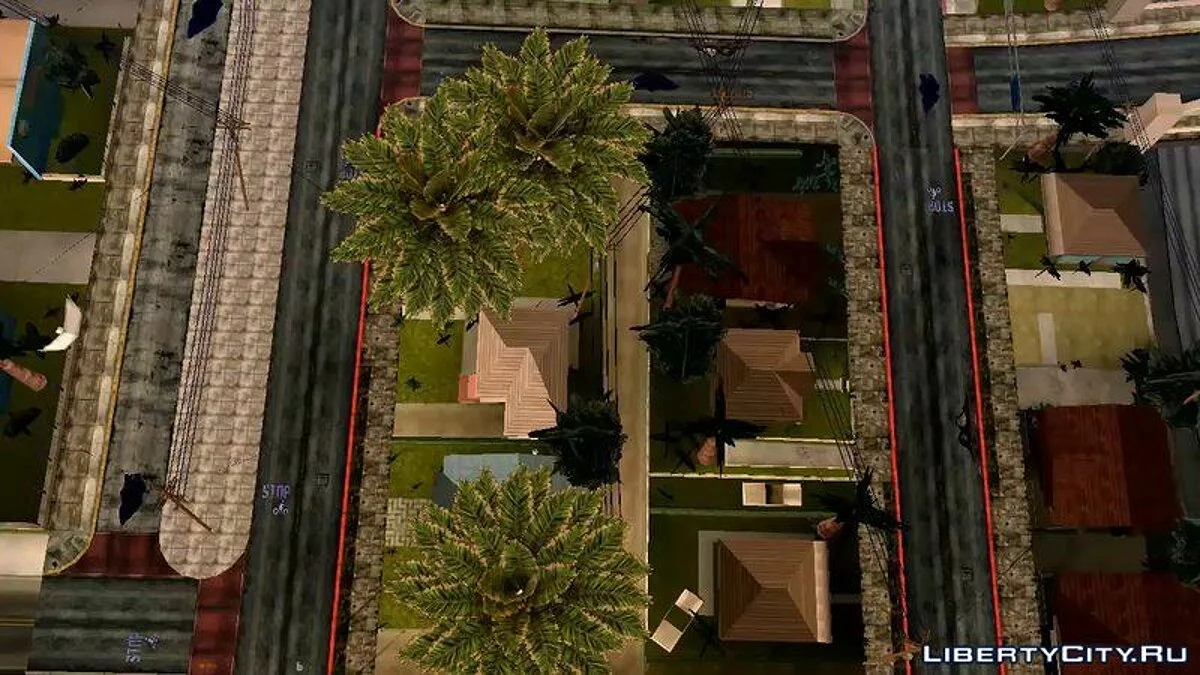 HD дороги для Grove Street / GTA San Andreas (iOS, Android)