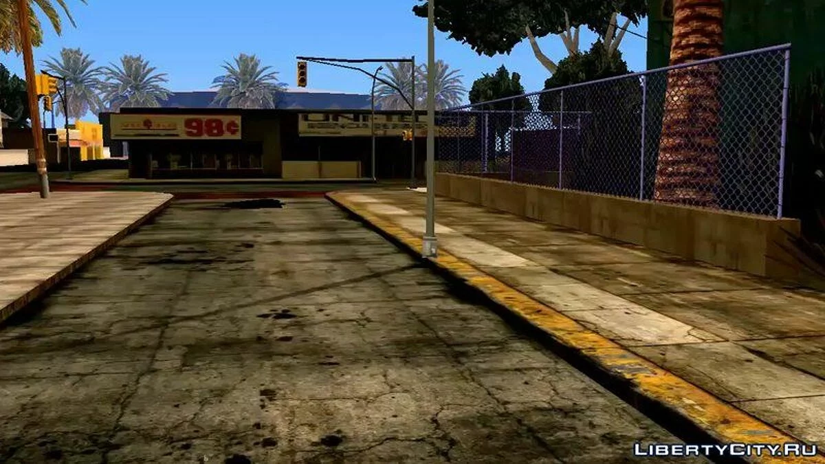 HD дороги для Grove Street / GTA San Andreas (iOS, Android)