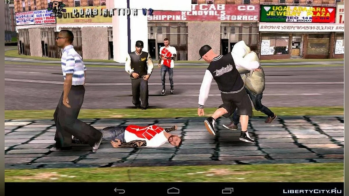 HD дороги / GTA San Andreas (iOS, Android)