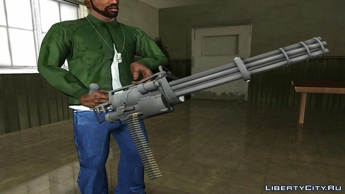 HD версии оригинального оружия / GTA San Andreas (iOS, Android)