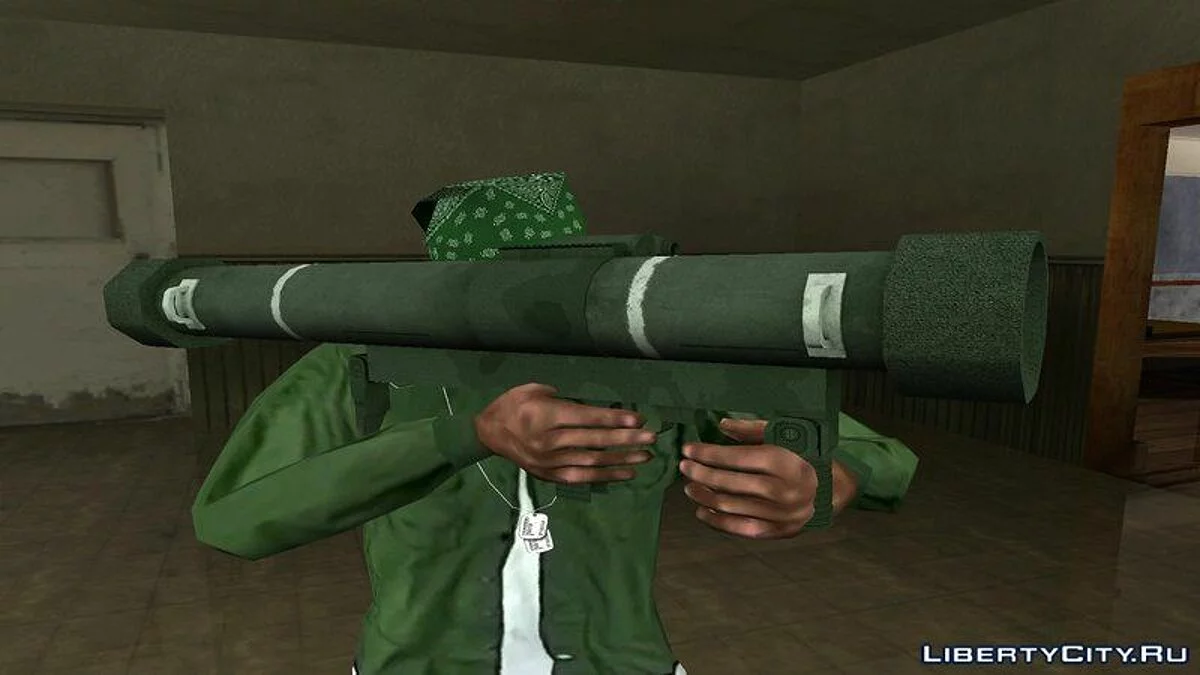 HD версии оригинального оружия / GTA San Andreas (iOS, Android)