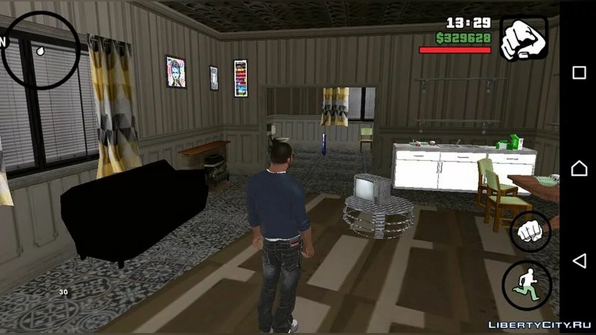 Новый дизайн для всех домов с сохранениями / GTA San Andreas (iOS, Android)