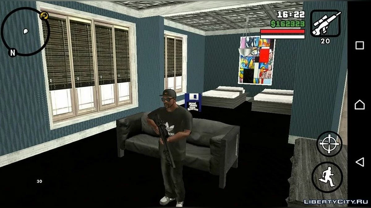 Новый дизайн для всех домов с сохранениями / GTA San Andreas (iOS, Android)