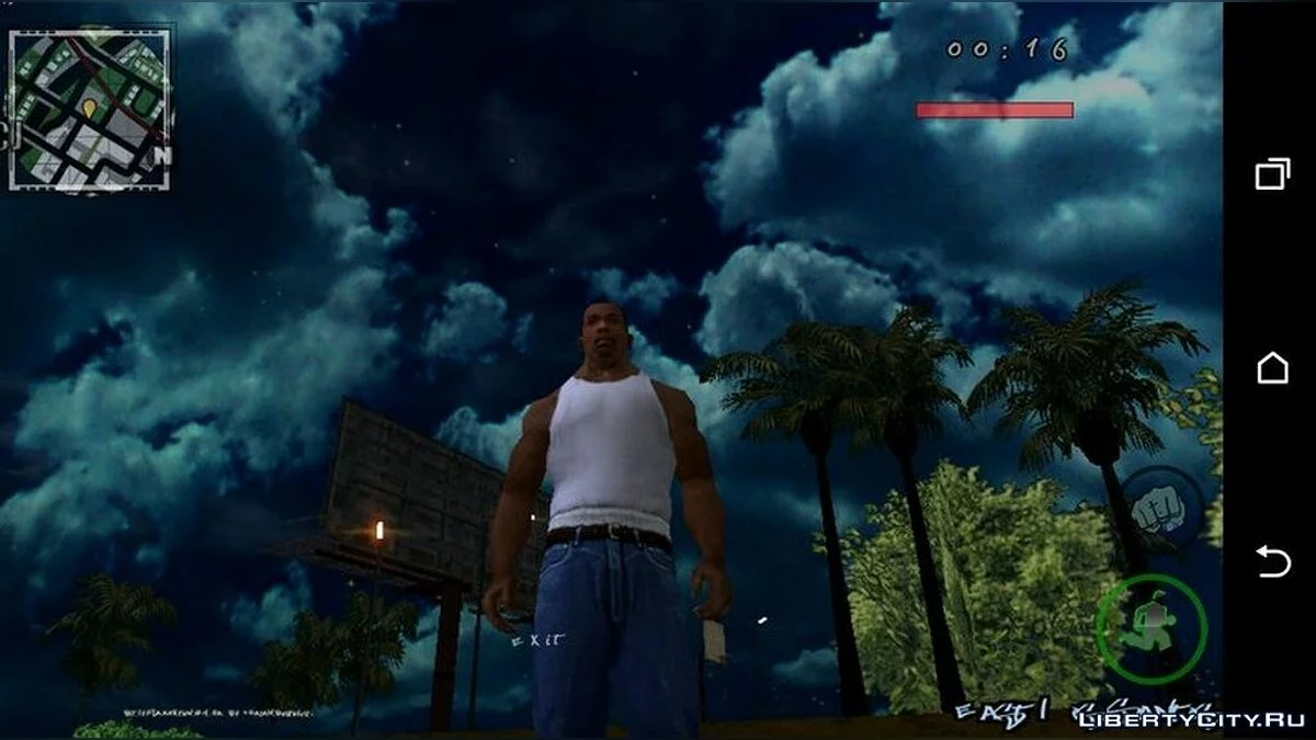 Реалистичное небо / GTA San Andreas (iOS, Android)