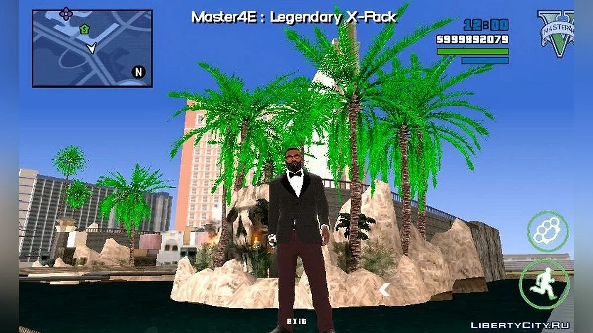 Высококачественная растительность / GTA San Andreas (iOS, Android)