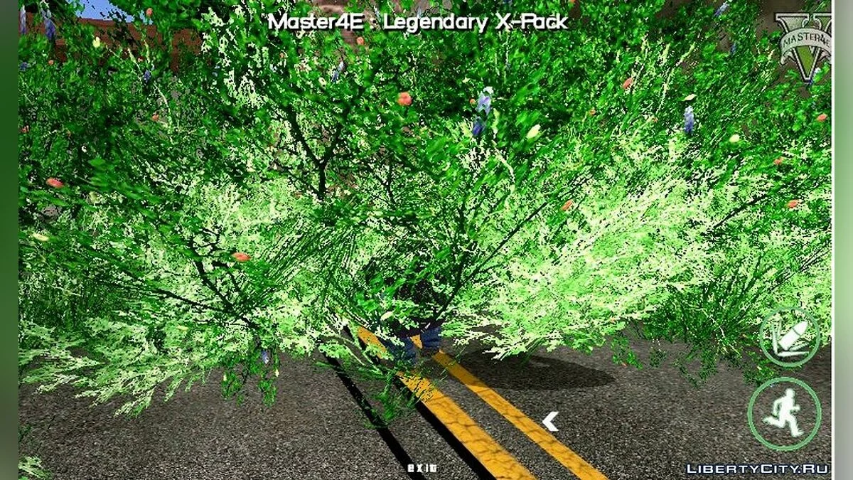 Высококачественная растительность / GTA San Andreas (iOS, Android)