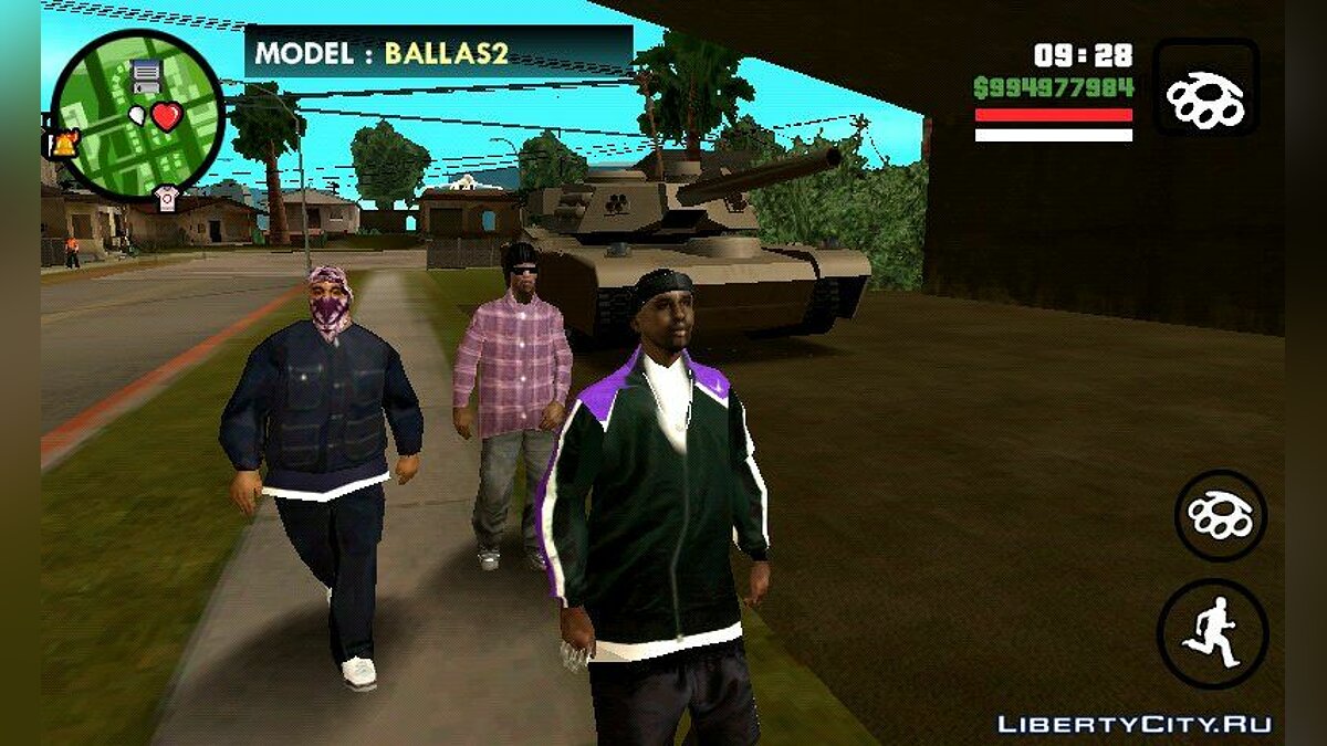 Замена ballas2.txd в GTA San Andreas (iOS, Android) (23 файла) / Страница 3