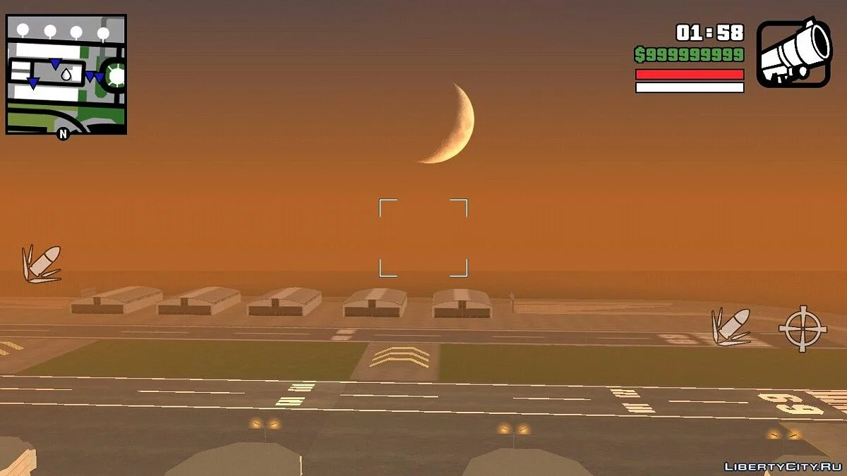 Полумесяц с новыми текстурами / GTA San Andreas (iOS, Android)