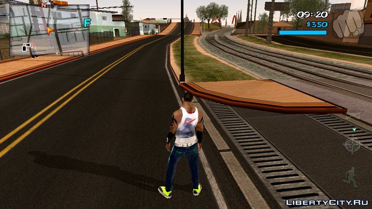 Скачать Черные текстуры дорог для машин для GTA San Andreas (iOS, Android)