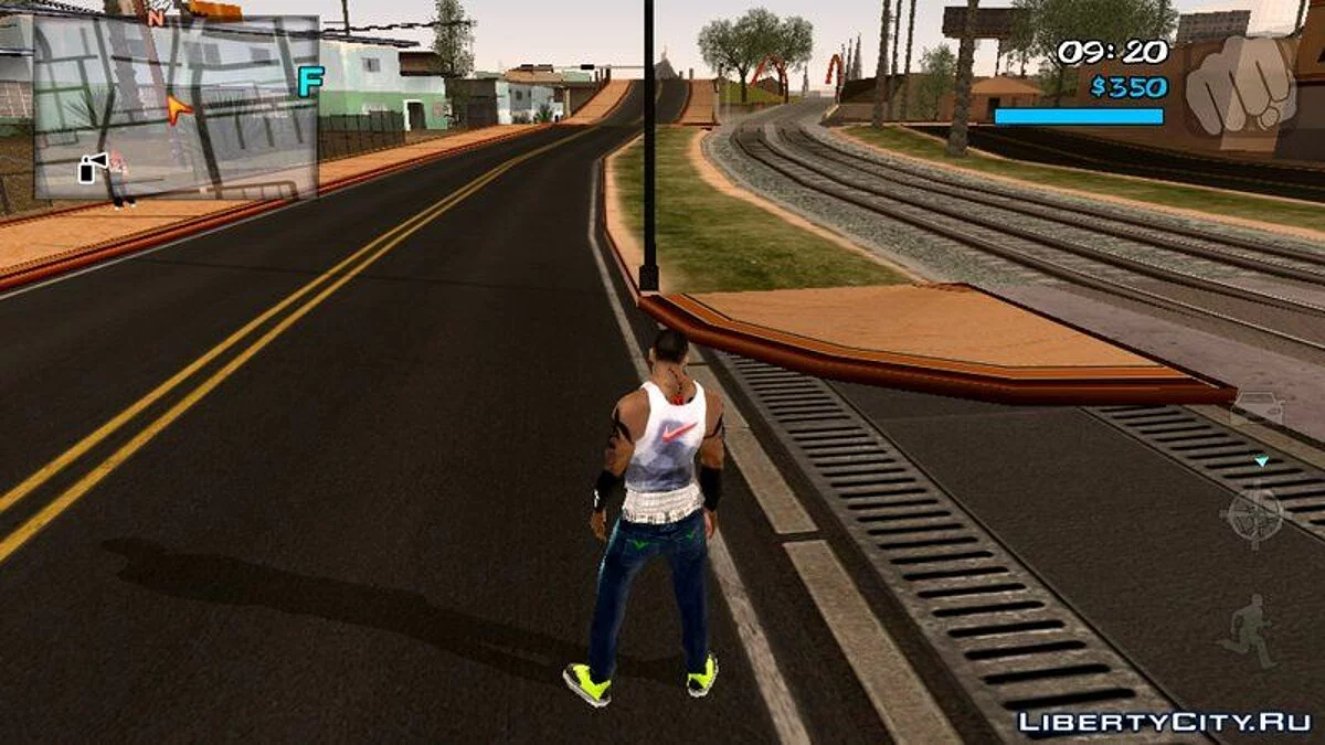 Черные текстуры дорог для машин / GTA San Andreas (iOS, Android)
