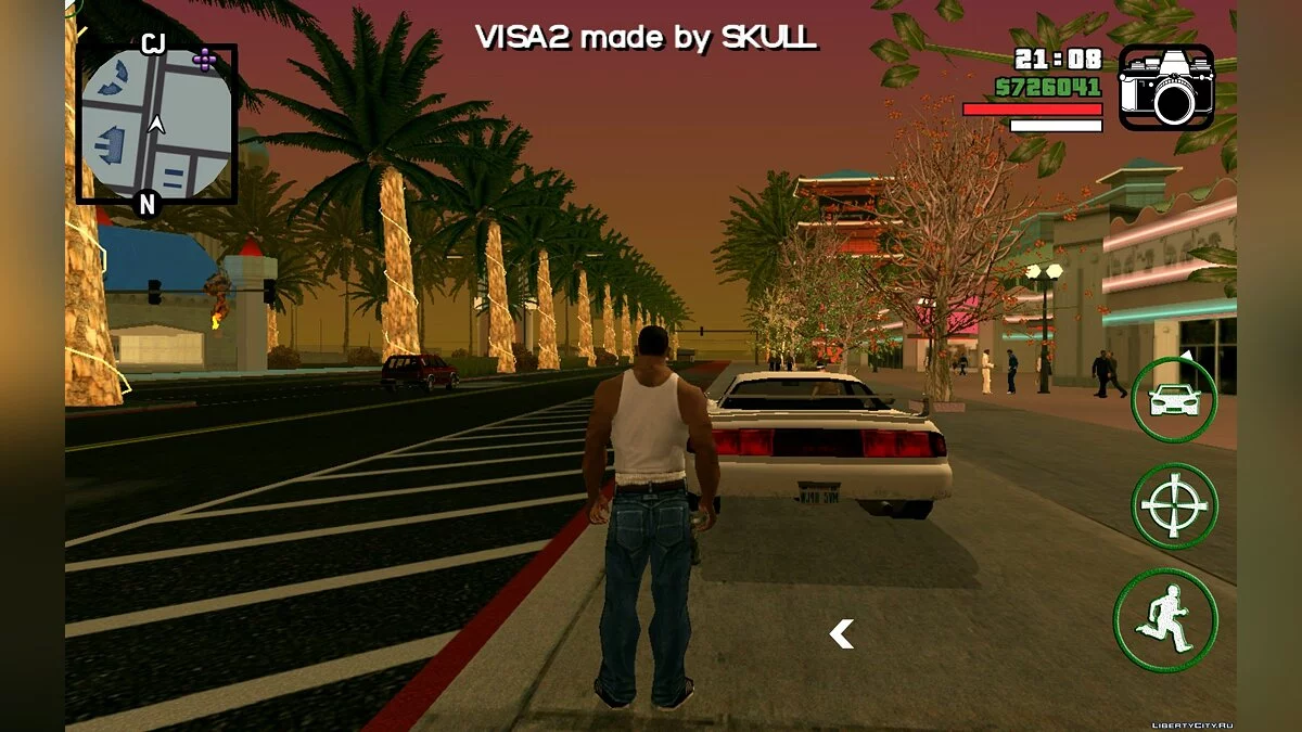 HD деревья / GTA San Andreas (iOS, Android)