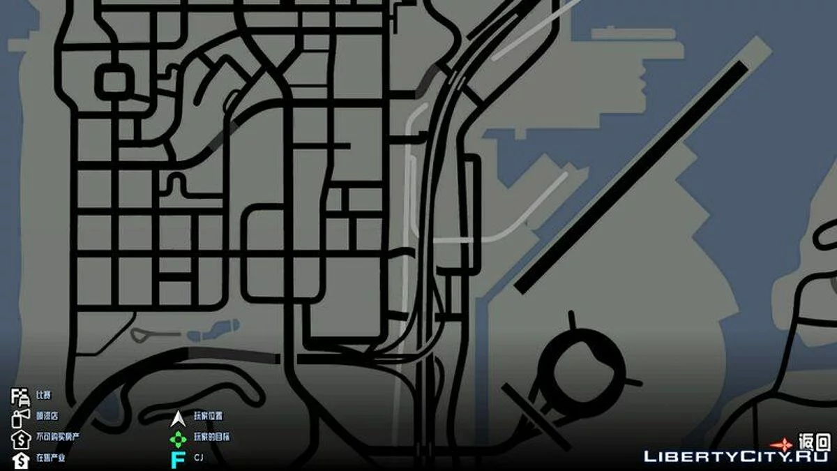 HD прозрачный радар / GTA San Andreas (iOS, Android)