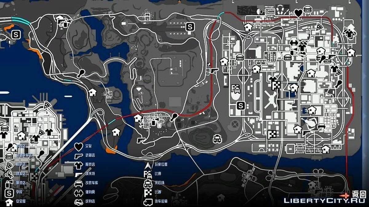 Настоящий прозрачный радар / GTA San Andreas (iOS, Android)