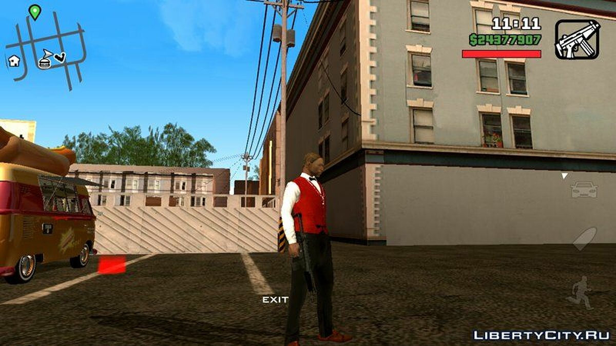 Скачать Прозрачный радар для GTA San Andreas (iOS, Android)