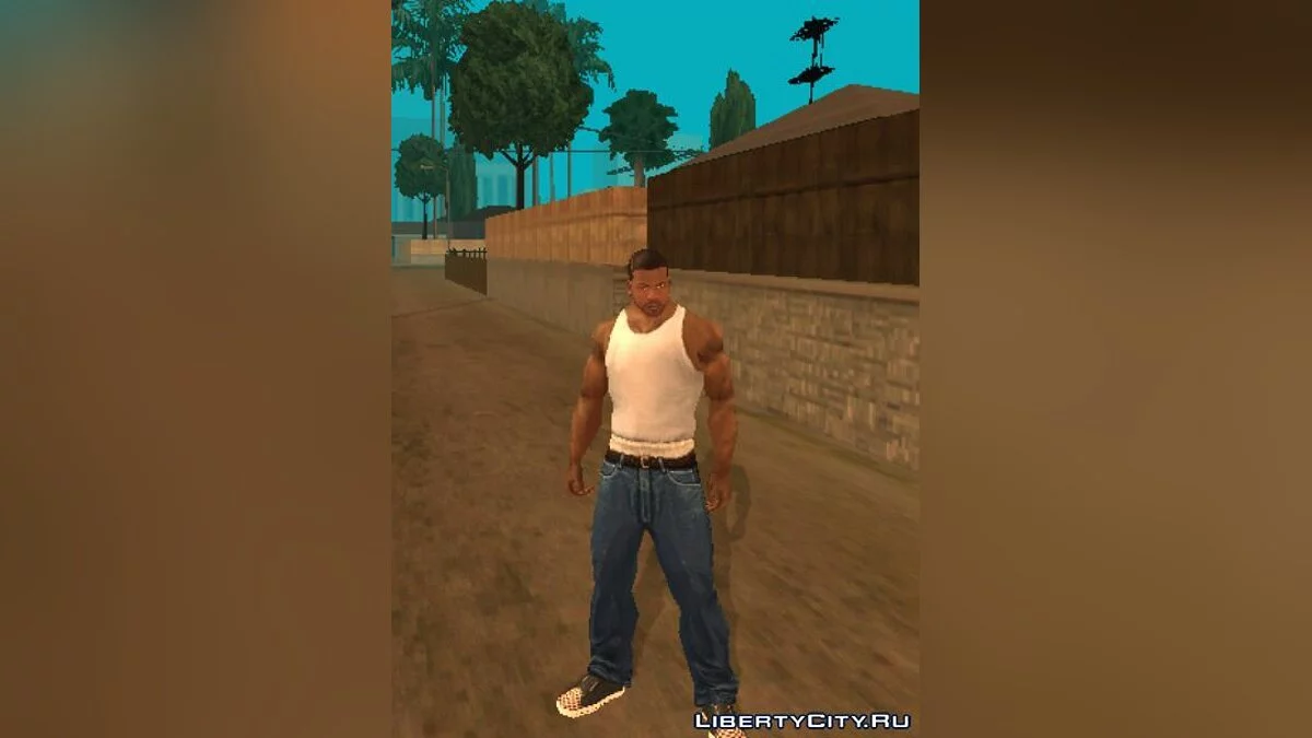 Лицо Франклина / GTA San Andreas (iOS, Android)