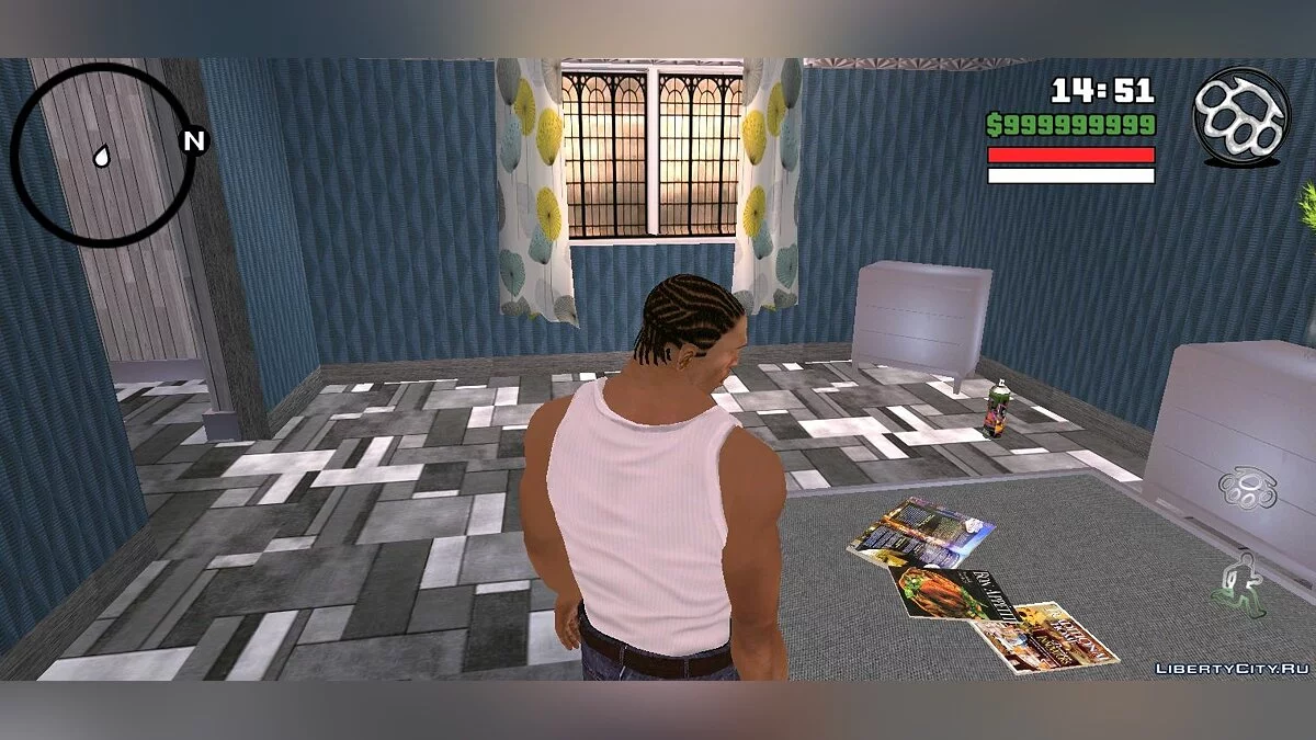 Новый интерьер для дома Си Джея / GTA San Andreas (iOS, Android)