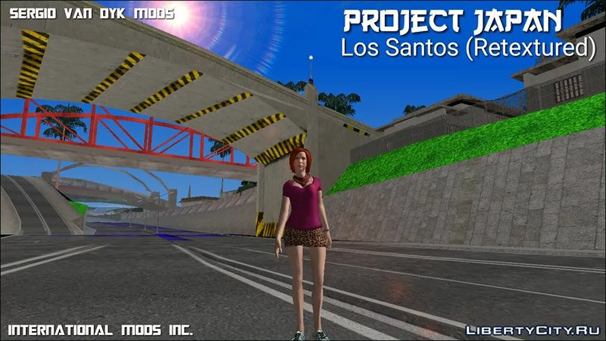 Project Japan (ретекстур) / GTA San Andreas (iOS, Android)