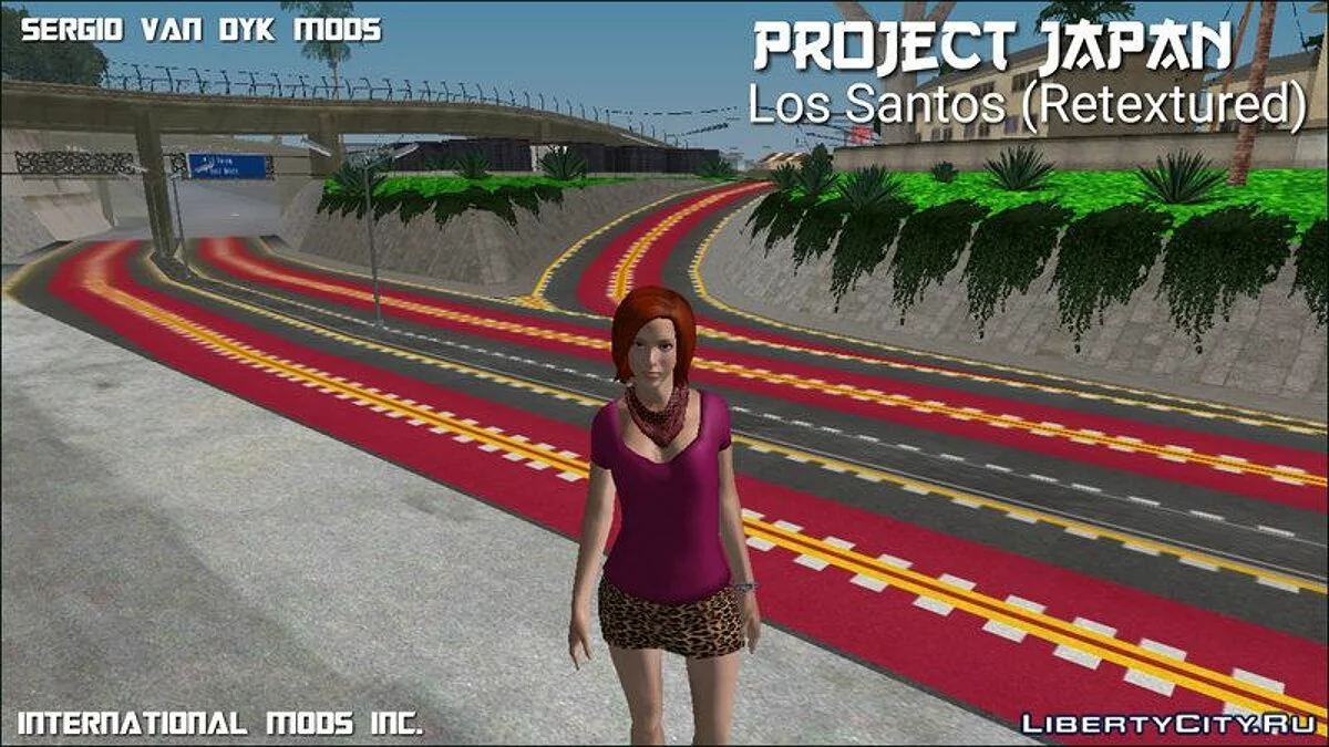 Project Japan (ретекстур) / GTA San Andreas (iOS, Android)