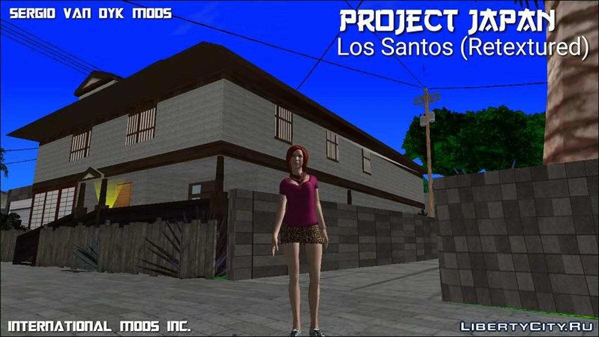 Project Japan (ретекстур) / GTA San Andreas (iOS, Android)