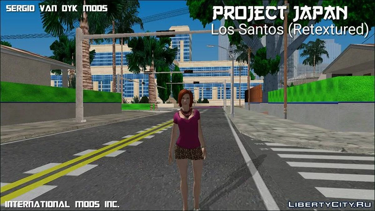 Project Japan (ретекстур) / GTA San Andreas (iOS, Android)