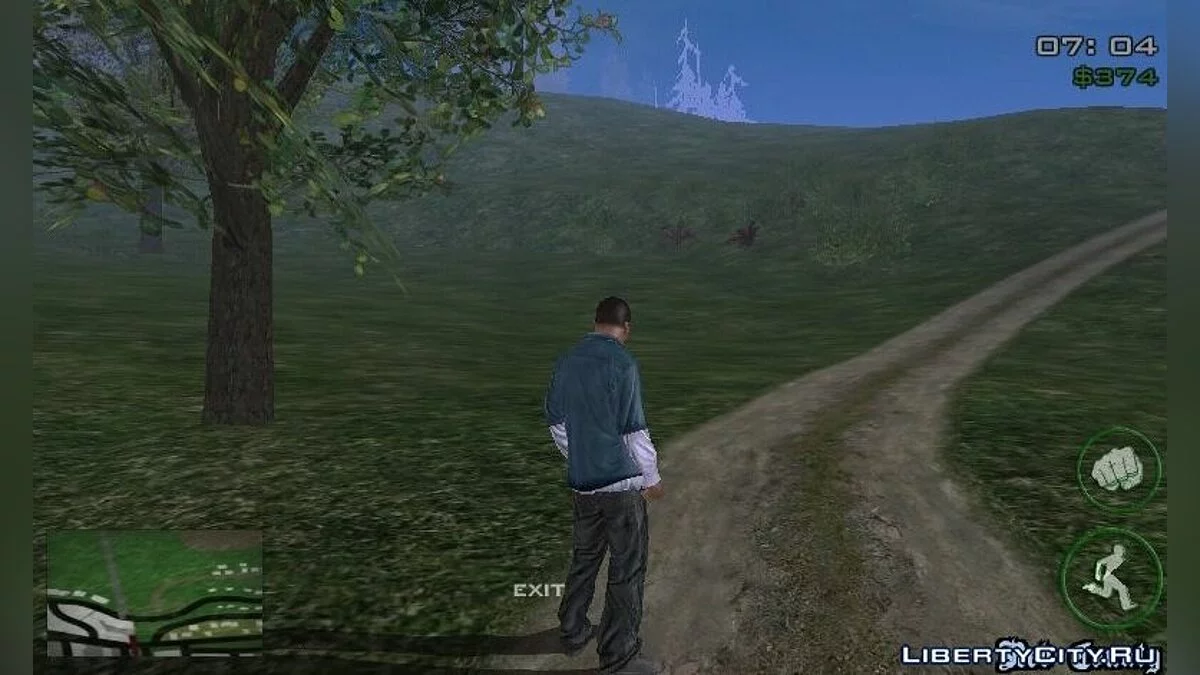 Новая и реалистичная текстура травы / GTA San Andreas (iOS, Android)