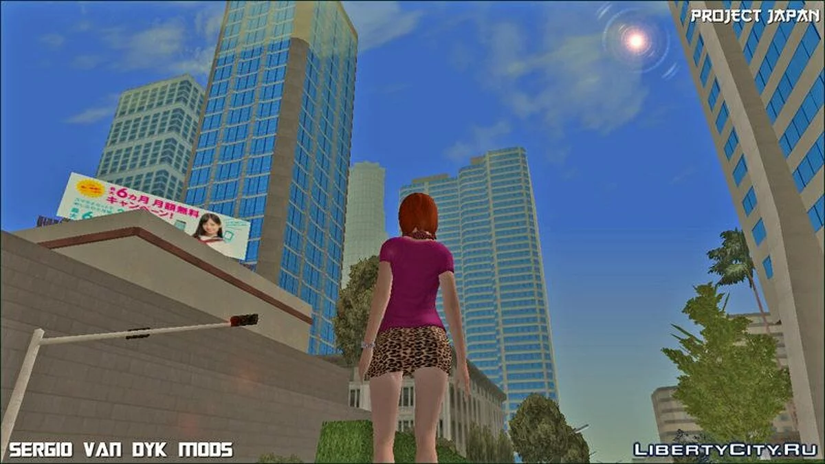 Project Japan V2.0 - Официальный ретекстур / GTA San Andreas (iOS, Android)