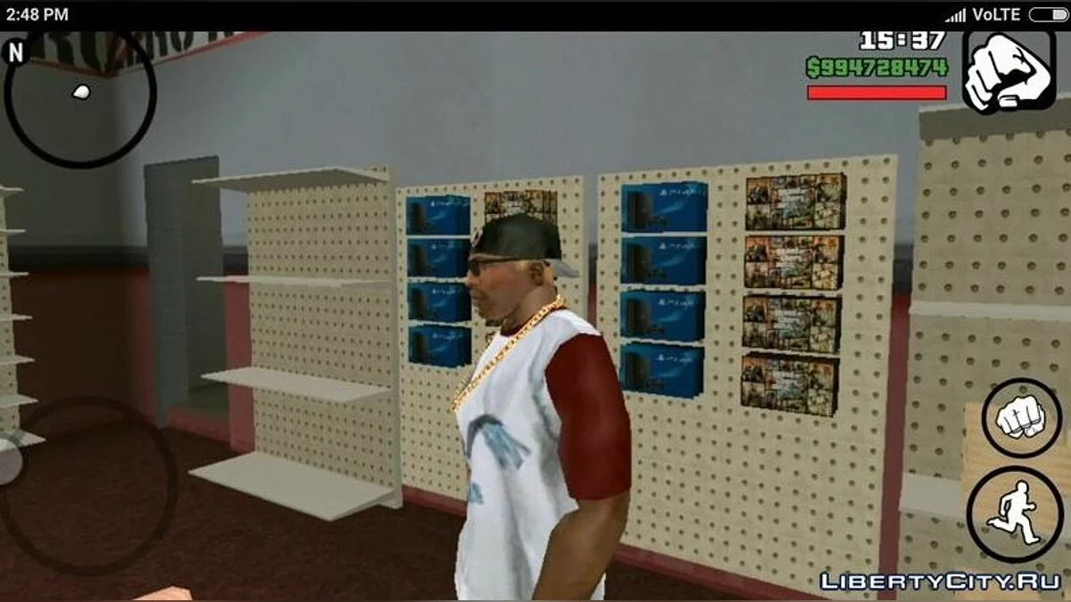 Магазин игр Зеро V2 / GTA San Andreas (iOS, Android)