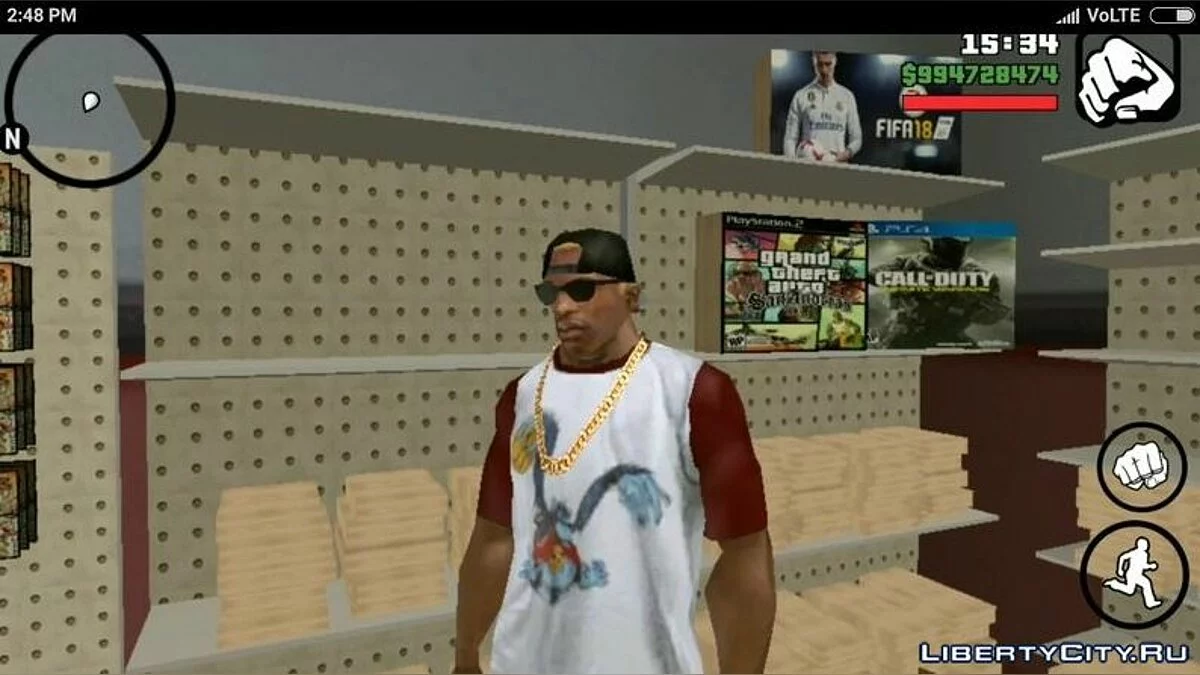 Магазин игр Зеро V2 / GTA San Andreas (iOS, Android)