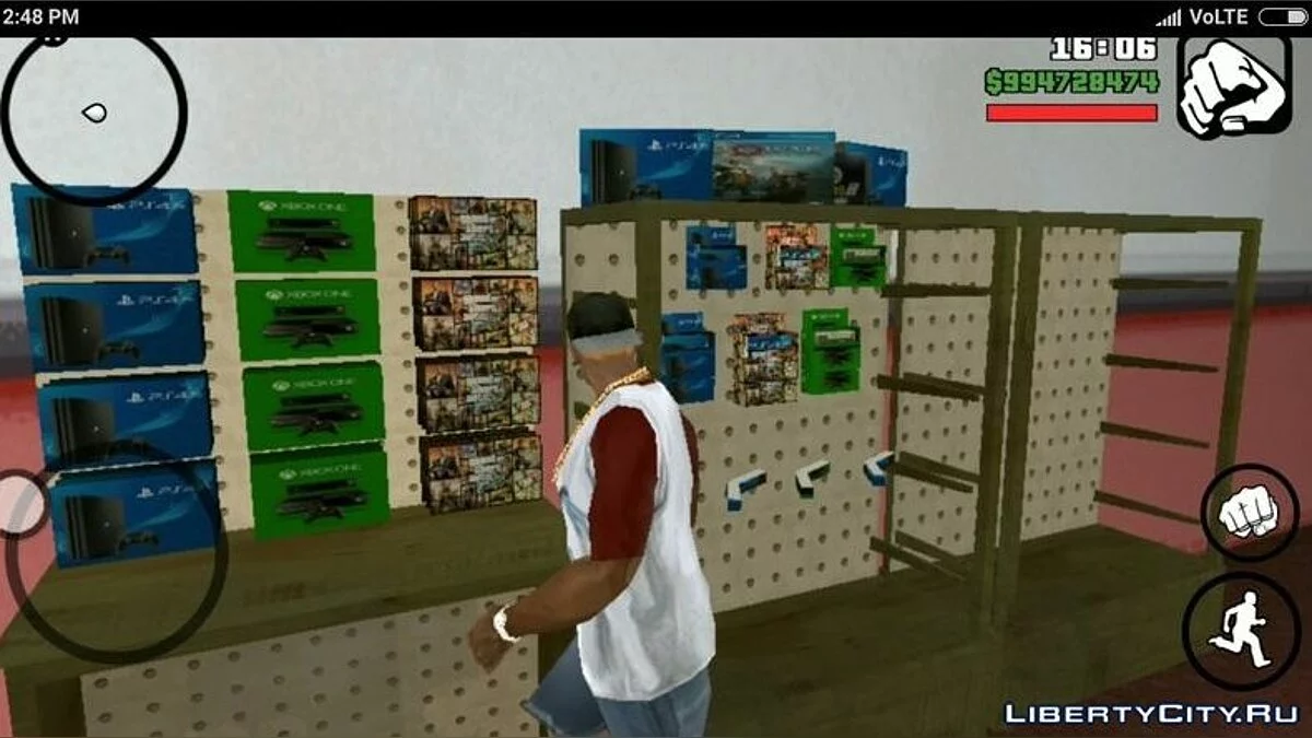 Магазин игр Зеро V2 / GTA San Andreas (iOS, Android)