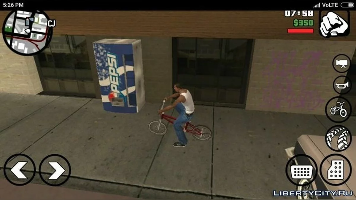 Пепси вместо Спранка / GTA San Andreas (iOS, Android)