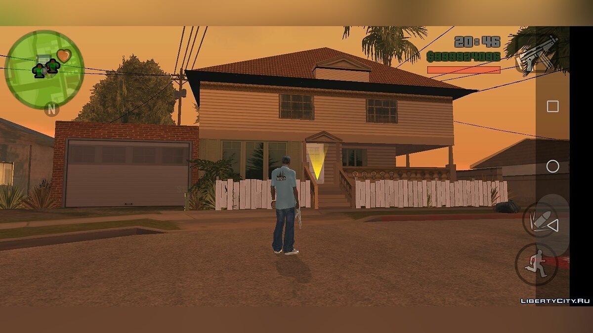 Скачать Новый дом Карла v3 для GTA San Andreas (iOS, Android)