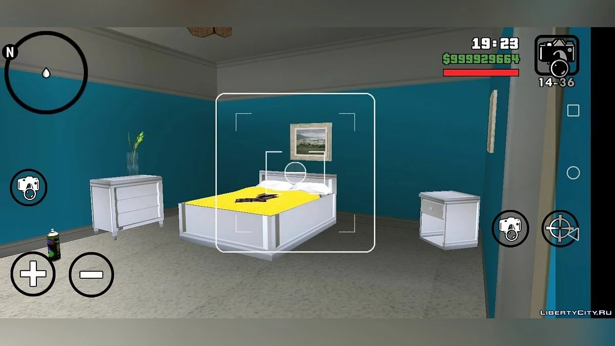 Новый интерьер дома Карла v2 / GTA San Andreas (iOS, Android)