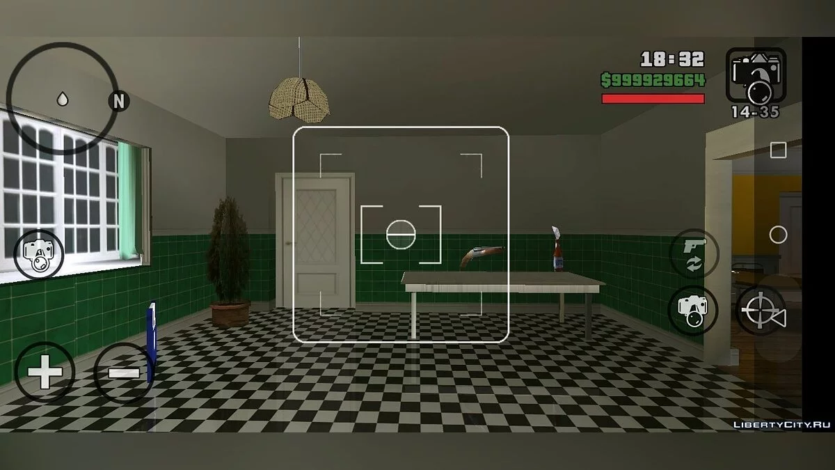 Новый интерьер дома Карла v2 / GTA San Andreas (iOS, Android)