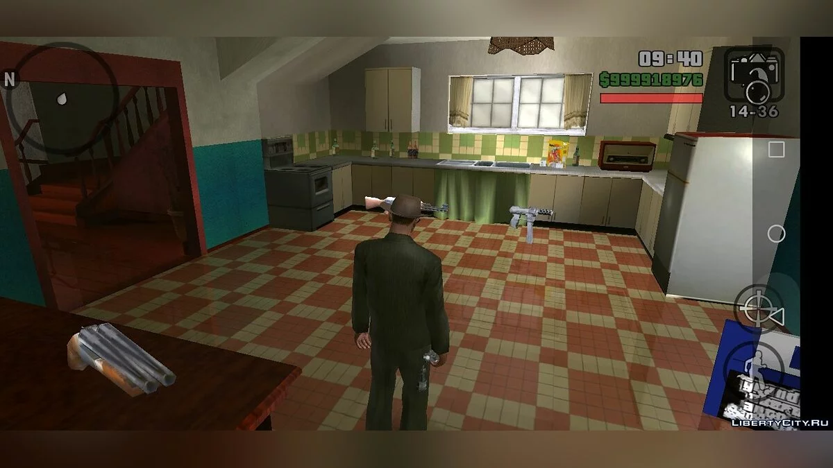 Альтернативная внешность дома Карла / GTA San Andreas (iOS, Android)