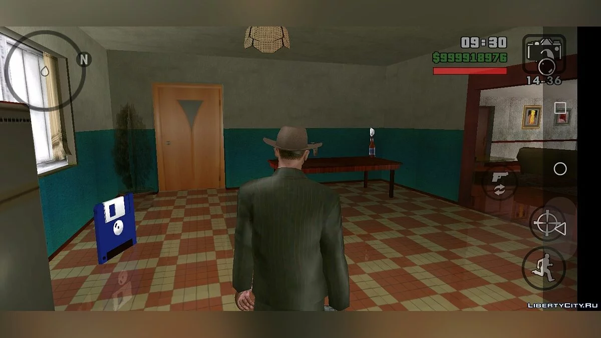 Альтернативная внешность дома Карла / GTA San Andreas (iOS, Android)