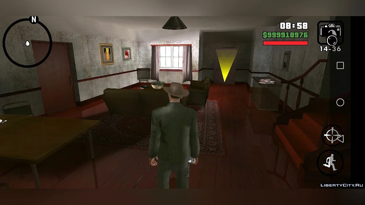 Альтернативная внешность дома Карла / GTA San Andreas (iOS, Android)