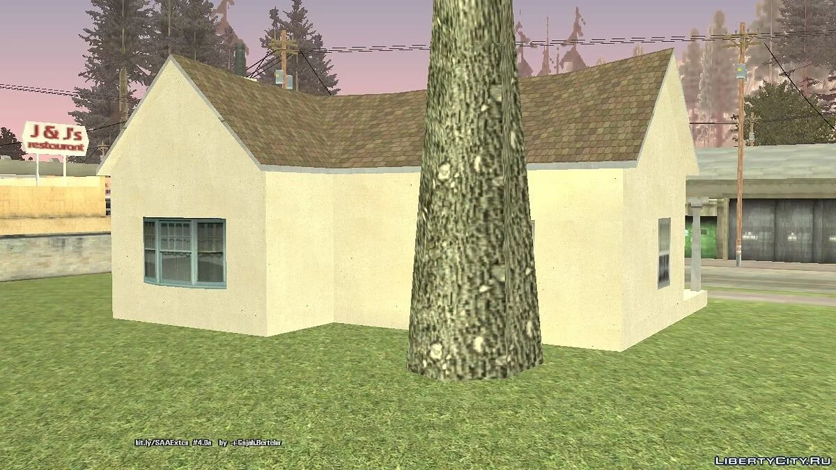 Новый дом Сиджея в Angel Pine / GTA San Andreas (iOS, Android)