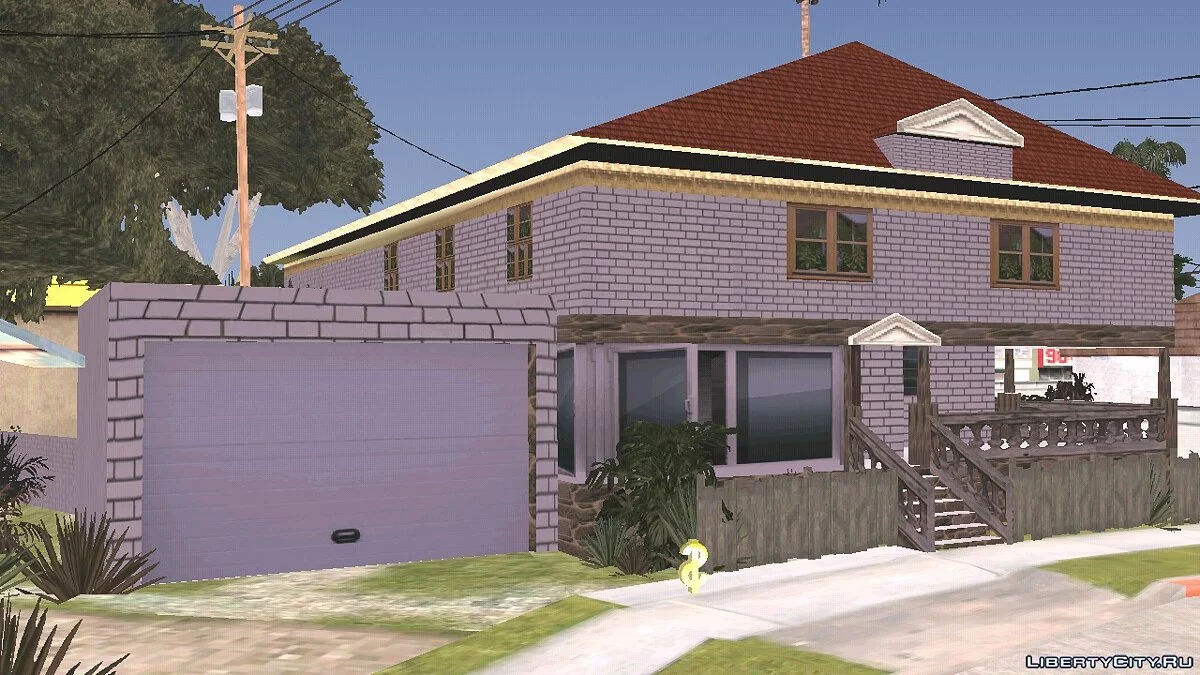 Современный дом Сиджея V1.0 / GTA San Andreas (iOS, Android)