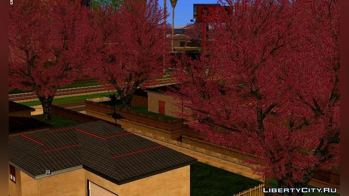 Вишнёвые деревья  / GTA San Andreas (iOS, Android)